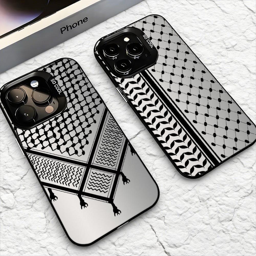 Phone Cases For Iphone 12 Pro Max - Keffiyeh P-Palestine Telefoonhoesje voor iPhone 17