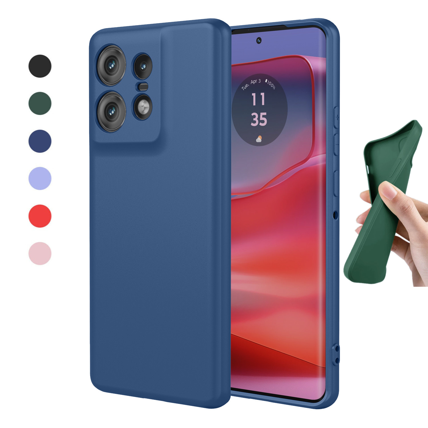 Phone Cases Moto G 2025 - Siliconen Case Voor Motorola G05 G15