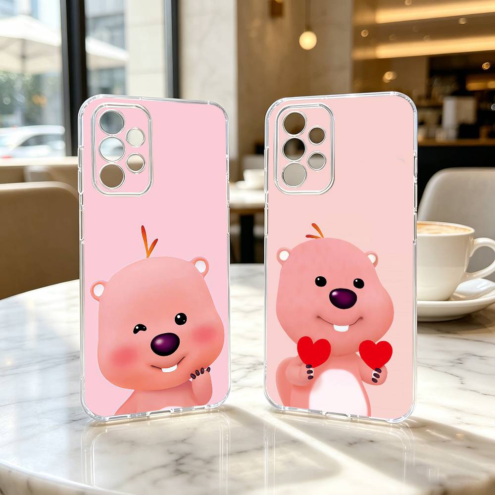 Phone Cases Loopy - VOOR C-Cute L-Loopys Gift Telefoonhoesje Transparant