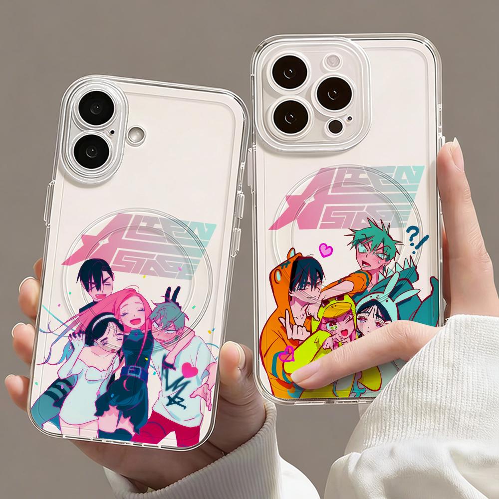 Phone Cases Magnetic - Anime A-Alien Stage Telefoonhoesje Magnetische Transparante