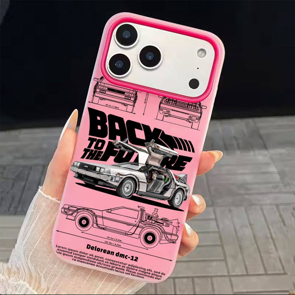 Phone Cases Moto G 2025 - Coole auto matte candykleur 2-in-1 telefoonhoesje