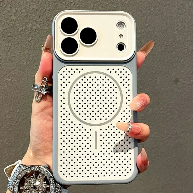 Heat Dissipation Case - Luxe magnetische hoes met warmteafvoer voor