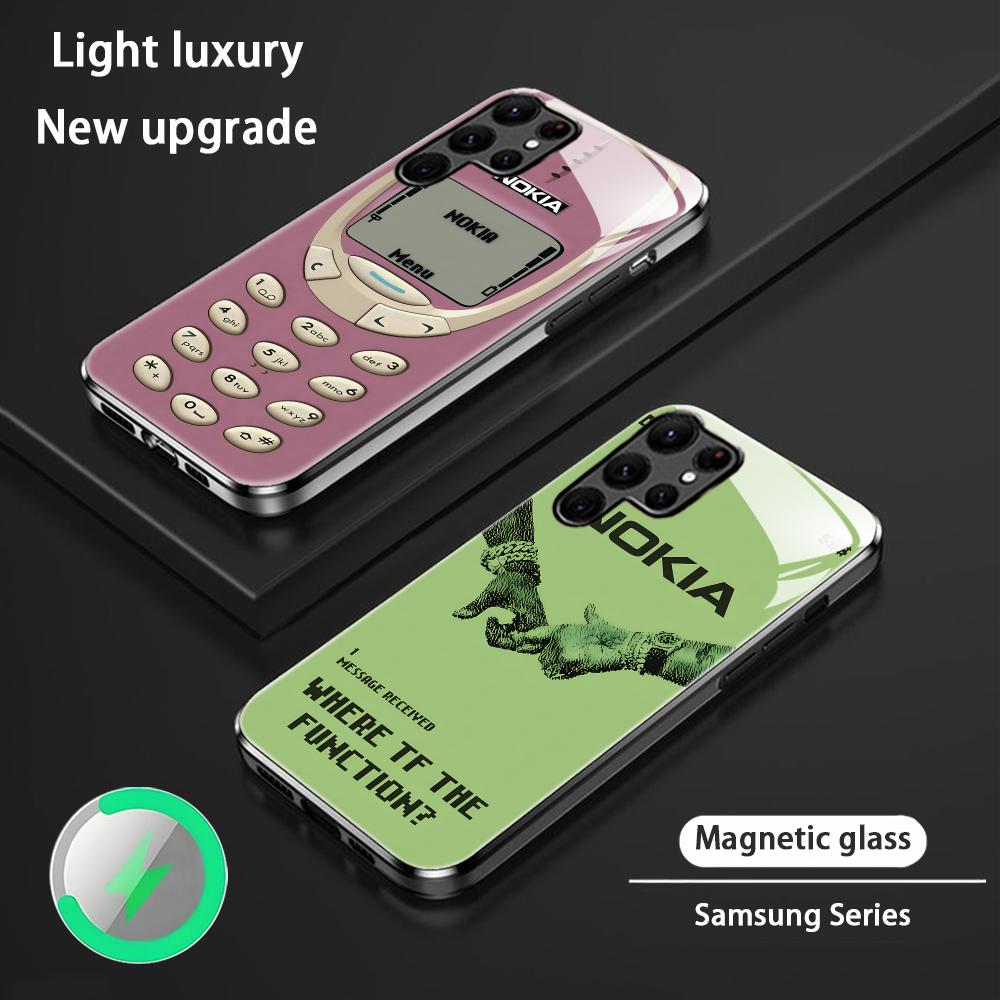 Phone Cases Magnetic - Cool N-Nokiaes-s Merk Telefoonhoesje Voor Samsung