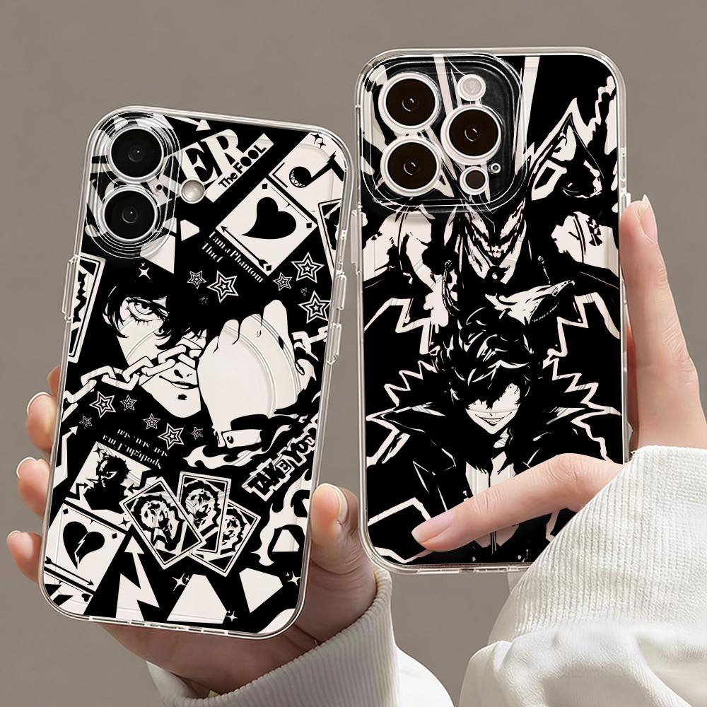 Phone Cases Magnetic - Game P-Persona 5 Telefoonhoesje Magnetische Transparante