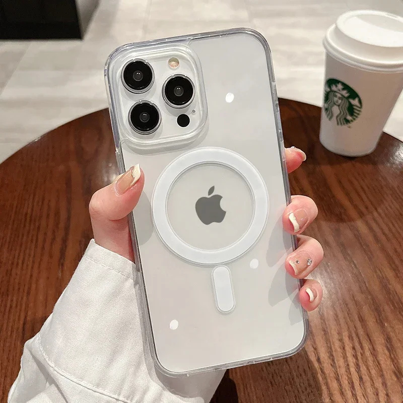 Phone Cases Magnetic - Draadloze Lading Telefoon Case Voor iPhone
