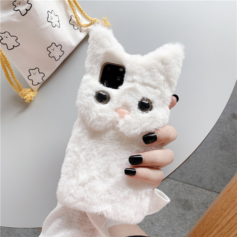 3D Schattige Cartoon Kat Pluch - Phone Cases For Iphone 11 recensie en prijs