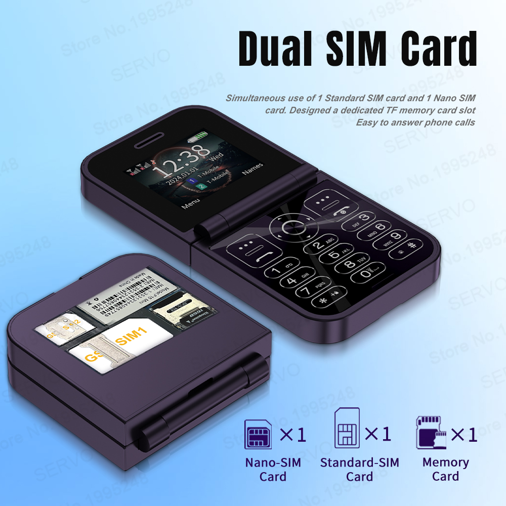 SERVO F15 Mini GSM Flip mobiel - Phone Cases Verizon recensie en prijs