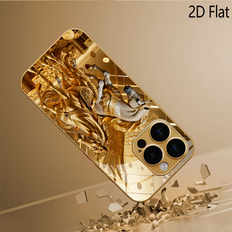 Twee paarden Patroon gehard gl - Phone Cases H&M recensie en prijs