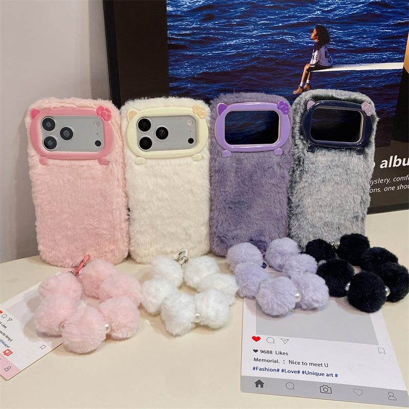 Luxe effenkleurige pluche tele - Phone Cases For Iphone 11 recensie en prijs