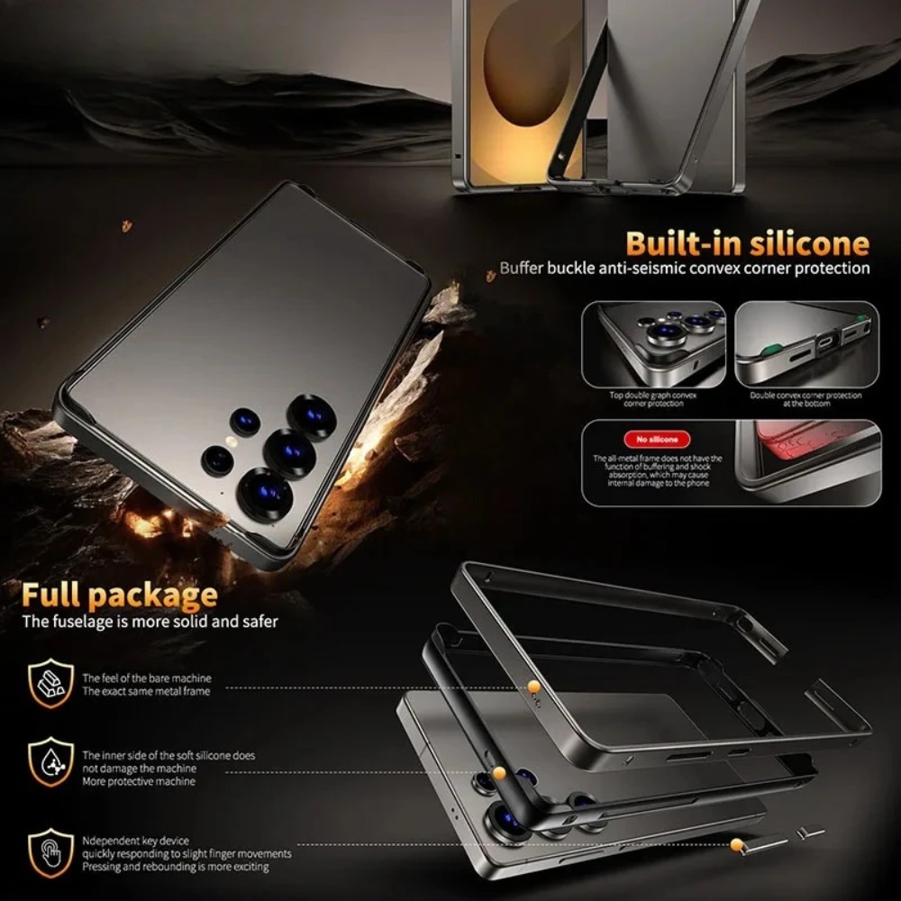 Aluminium metalen frame hoesje - Heat Dissipation Case recensie en prijs