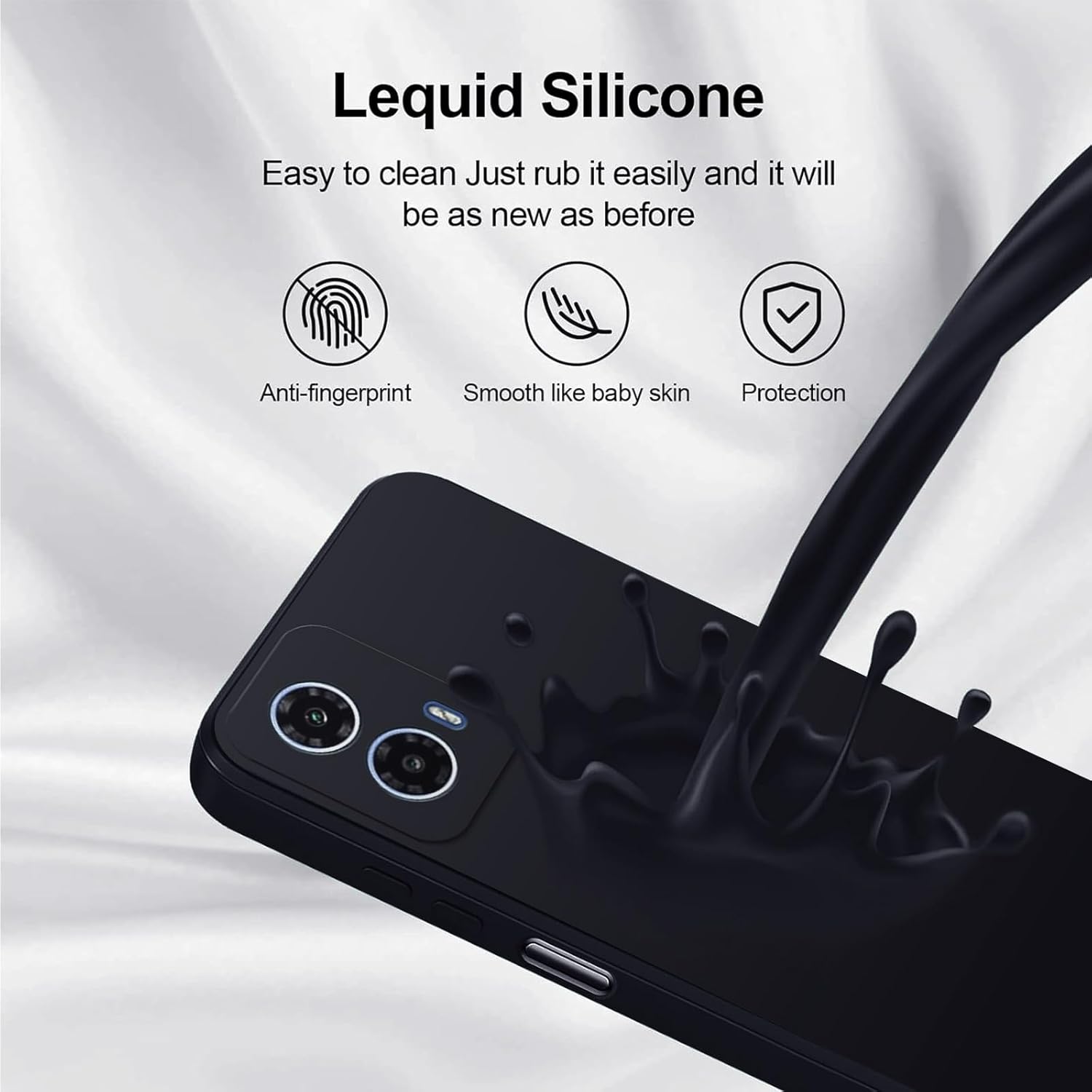 Vloeibare Siliconen TPU Case V - Phone Cases Moto G 2025 recensie en prijs