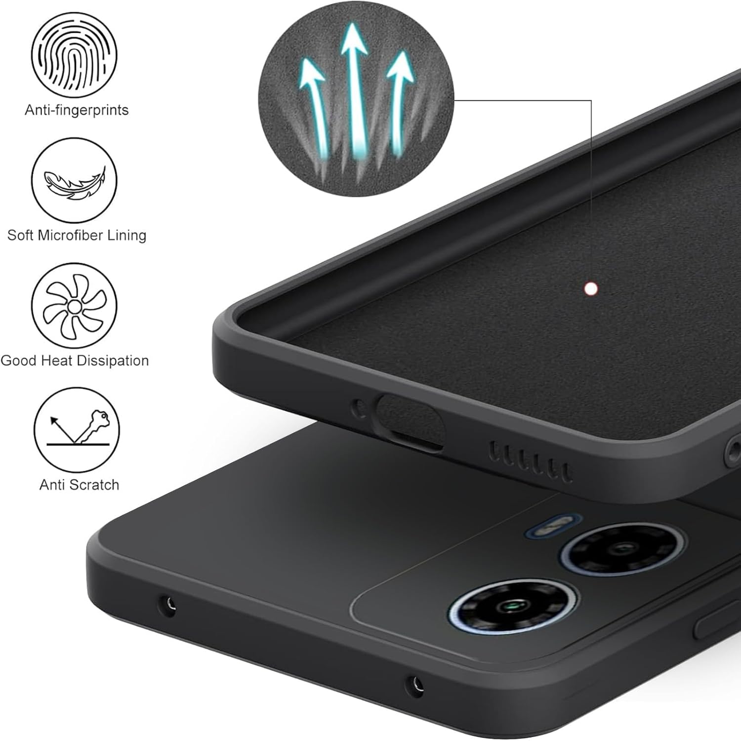 Vloeibare Siliconen TPU Case V - Phone Cases Moto G 2025 recensie en prijs